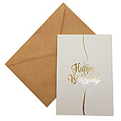 Music gift card in craft envelope :: music gift cards